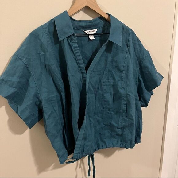 Athleta Playa Linen Tie Top - Picture 8 of 16